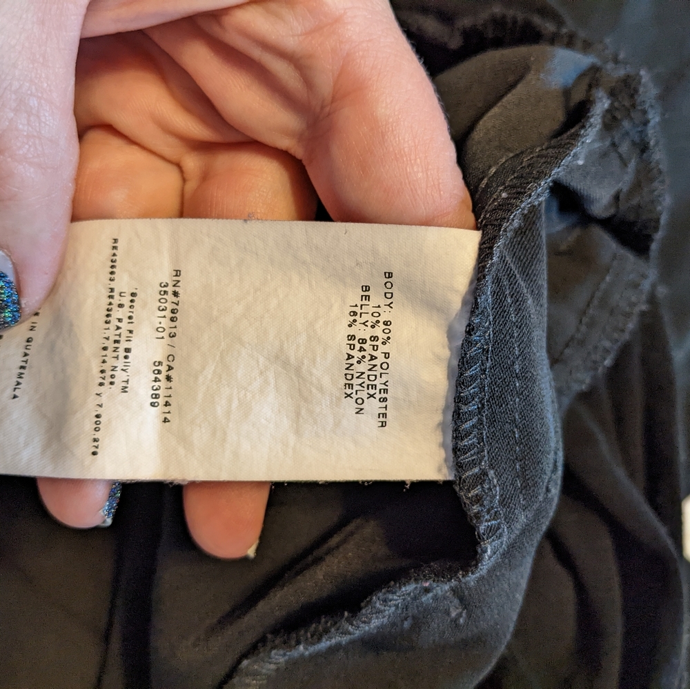 🤰Oh Baby by Motherhood Black Dress Pants - Picture 6 of 8